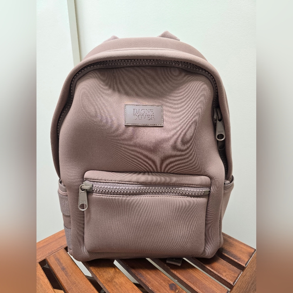 Dagne Dover Dakota Backpack In Dune/Mauve, Neoprene